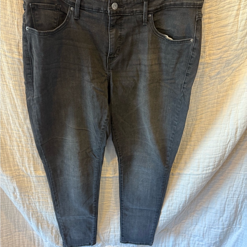 Levi's Women's Plus Skinny Jeans - Dark Gray